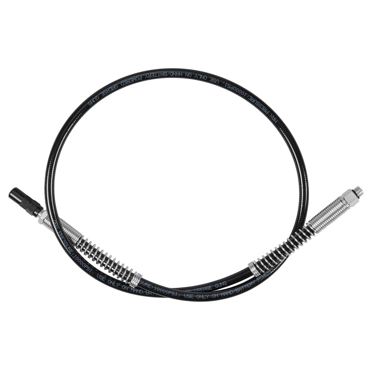 Milwaukee 49-16-3647 48" Replacement Grease Gun Swivel Hose with Standard Coupler