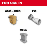 Milwaukee 49-22-1108 SAWZALL Demolition Reciprocating Saw Blade Set 6" and 9" (8 Piece) - 4