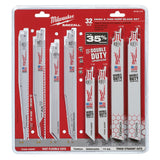 Milwaukee  49-22-1132 Milwaukee 32-Piece Mega SAWZALL Blade Kit