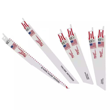 Milwaukee 49-22-1306A 6PC BIM SZ + NITRUS TORCH Reciprocating Blade Set