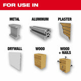 Milwaukee 49-22-4006 9-Piece General-Purpose Hole Dozer Hole Saw Kit - 2