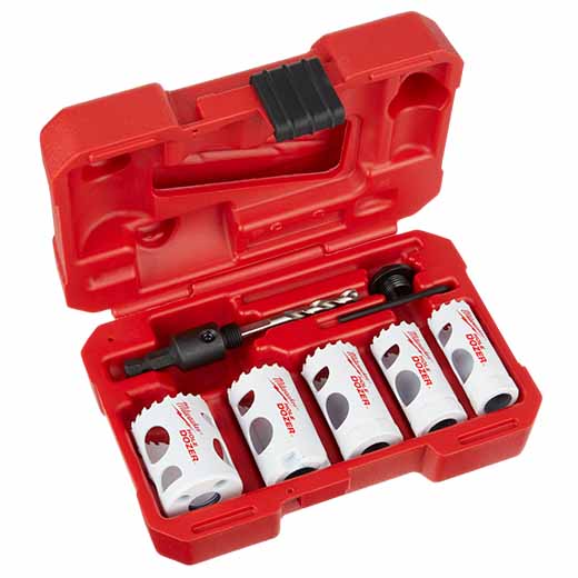 Milwaukee 49-22-4081 7 PC HOLE DOZER™ Mechanic's Hole Saw Kit