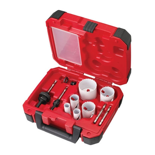Milwaukee 49-22-4095  7/8" - 2-1/2" 10-Piece Electrician's Hole Dozer Hole Saw Kit
