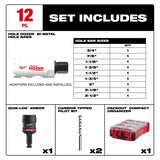 12PC Quik-Lok Hole Dozer GP Kit - 3