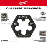 Milwaukee 49-22-5600 17PC SAE Tap and Die Set - 4
