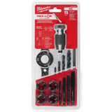 Milwaukee 49-22-5602 15PC SAE Tap and Die Set with Hex-LOK 2-in-1 Handle - 11