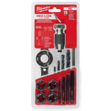 Milwaukee 49-22-5602 15PC SAE Tap and Die Set with Hex-LOK 2-in-1 Handle - 11