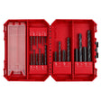 Milwaukee 49-22-5613 M3 to M12 Metric Straight Flute Plug Tap and Drill Bit Set (20 Piece)