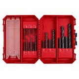 Milwaukee 49-22-5613 M3 to M12 Metric Straight Flute Plug Tap and Drill Bit Set (20 Piece)