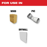 Milwaukee  49-25-1101 Milwaukee® OPEN-LOK™ 1-3/8" HCS WOOD BLADE 1PK - 2