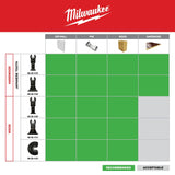 Milwaukee  49-25-1101 Milwaukee® OPEN-LOK™ 1-3/8" HCS WOOD BLADE 1PK - 5