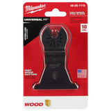 Milwaukee  49-25-1119 Milwaukee® OPEN-LOK™ 2-1/2" HCS WOOD BLADES 10PK - 10