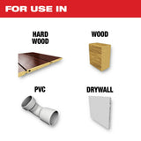 Milwaukee  49-25-1131 Milwaukee® OPEN-LOK™ 1-3/8" HCS JAPANESE TOOTH PRO-CURVE™ HARDWOOD BLADE 1PK - 2