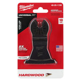 Milwaukee  49-25-1159 Milwaukee® OPEN-LOK™ 2-1/2" HCS JAPANESE TOOTH PRO-CURVE™ HARDWOOD BLADE 10PK - 10