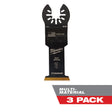 Milwaukee  49-25-1233 Milwaukee® OPEN-LOK™ 1-3/8" TITANIUM ENHANCED BI-METAL MULTI-MATERIAL BLADES 3PK