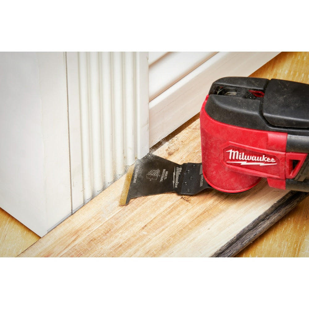 Milwaukee  49-25-1241 Milwaukee® OPEN-LOK™ 2-1/2" TITANIUM ENHANCED BI-METAL MULTI-MATERIAL BLADE 1PK - 11