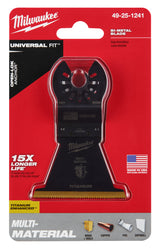 Milwaukee  49-25-1241 Milwaukee® OPEN-LOK™ 2-1/2" TITANIUM ENHANCED BI-METAL MULTI-MATERIAL BLADE 1PK - 2