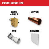 Milwaukee  49-25-1249 Milwaukee® OPEN-LOK™ 2-1/2" TITANIUM ENHANCED BI-METAL MULTI-MATERIAL BLADES 10PK - 4