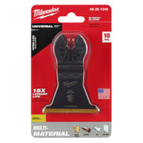 Milwaukee  49-25-1249 Milwaukee® OPEN-LOK™ 2-1/2" TITANIUM ENHANCED BI-METAL MULTI-MATERIAL BLADES 10PK - 10