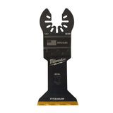 Milwaukee  49-25-1261 Milwaukee® OPEN-LOK™ 1-3/4" TITANIUM ENHANCED BI-METAL METAL BLADE 1PK - 4