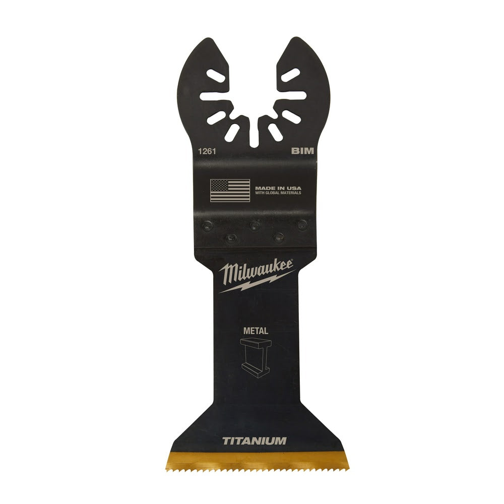 Milwaukee  49-25-1263 Milwaukee® OPEN-LOK™ 1-3/4" TITANIUM ENHANCED BI-METAL METAL BLADES 3PK - 3