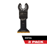 Milwaukee  49-25-1263 Milwaukee® OPEN-LOK™ 1-3/4" TITANIUM ENHANCED BI-METAL METAL BLADES 3PK