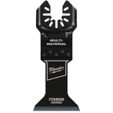 Milwaukee 49-25-1268 Open-Lok 1-3/4" Titanium Charged Bi-Metal Multi-Material Multi-Tool Blades 25Pk