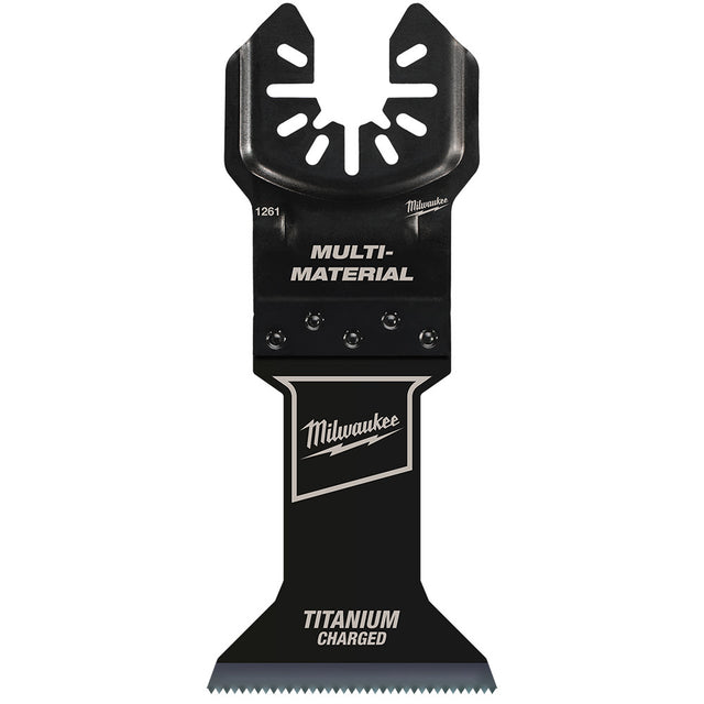 Milwaukee 49-25-1268 Open-Lok 1-3/4" Titanium Charged Bi-Metal Multi-Material Multi-Tool Blades 25Pk