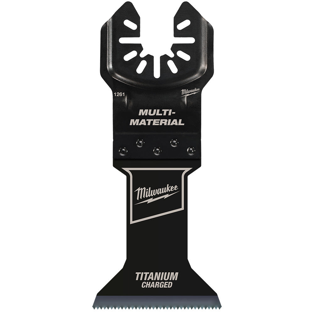 Milwaukee 49-25-1268 Open-Lok 1-3/4" Titanium Charged Bi-Metal Multi-Material Multi-Tool Blades 25Pk - 8