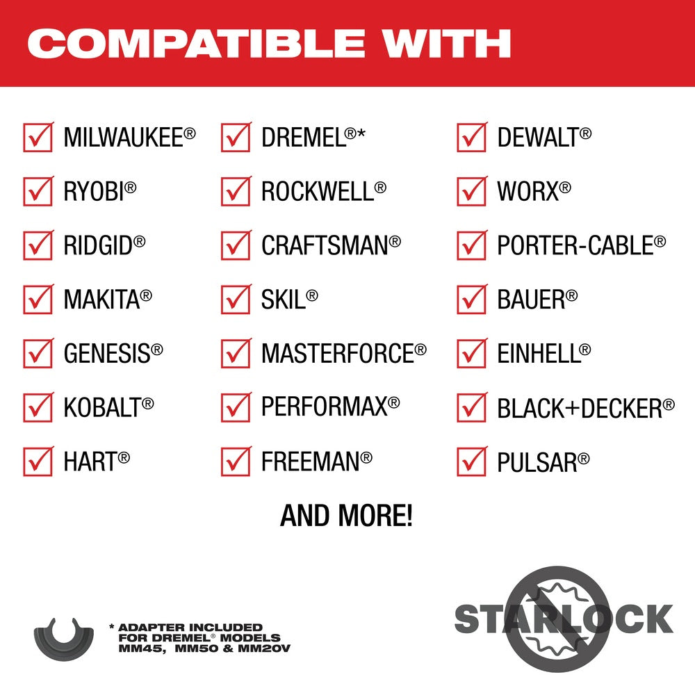 Milwaukee  49-25-1501 Milwaukee® OPEN-LOK™ 1-3/8" TITANIUM ENHANCED CARBIDE TEETH METAL BLADE 1PK - 13