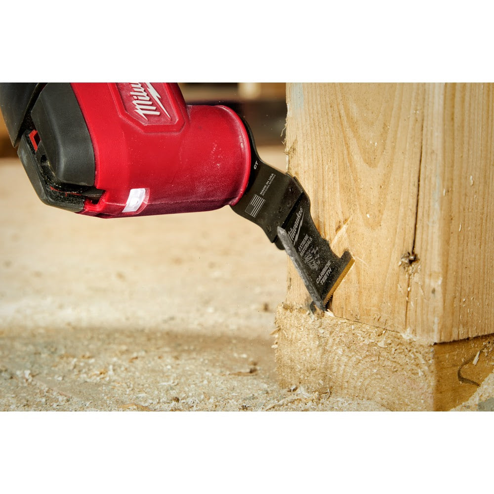 Milwaukee  49-25-1523 Milwaukee® OPEN-LOK™ 1-3/8" TITANIUM ENHANCED CARBIDE TEETH MULTI-MATERIAL BLADE 3PK - 8