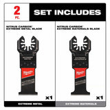 Milwaukee 49-25-1561W NITRUS XTM METAL + XTM MTRLS (2 Piece) - 3