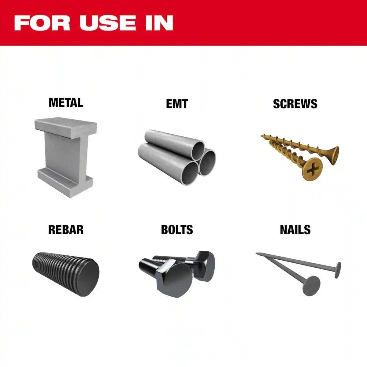 Milwaukee 49-25-1566 Nitrus Carbide OPEN-LOK Flush Cut Oscillating Multi-Tool Blades 1 3/8" x 0.042" (5 Pack) - 5