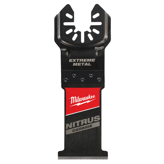 Milwaukee 49-25-1569 Nitrus Carbide Extreme Metal Universal Fit Open-Lok Multi-Tool Blade 10Pk