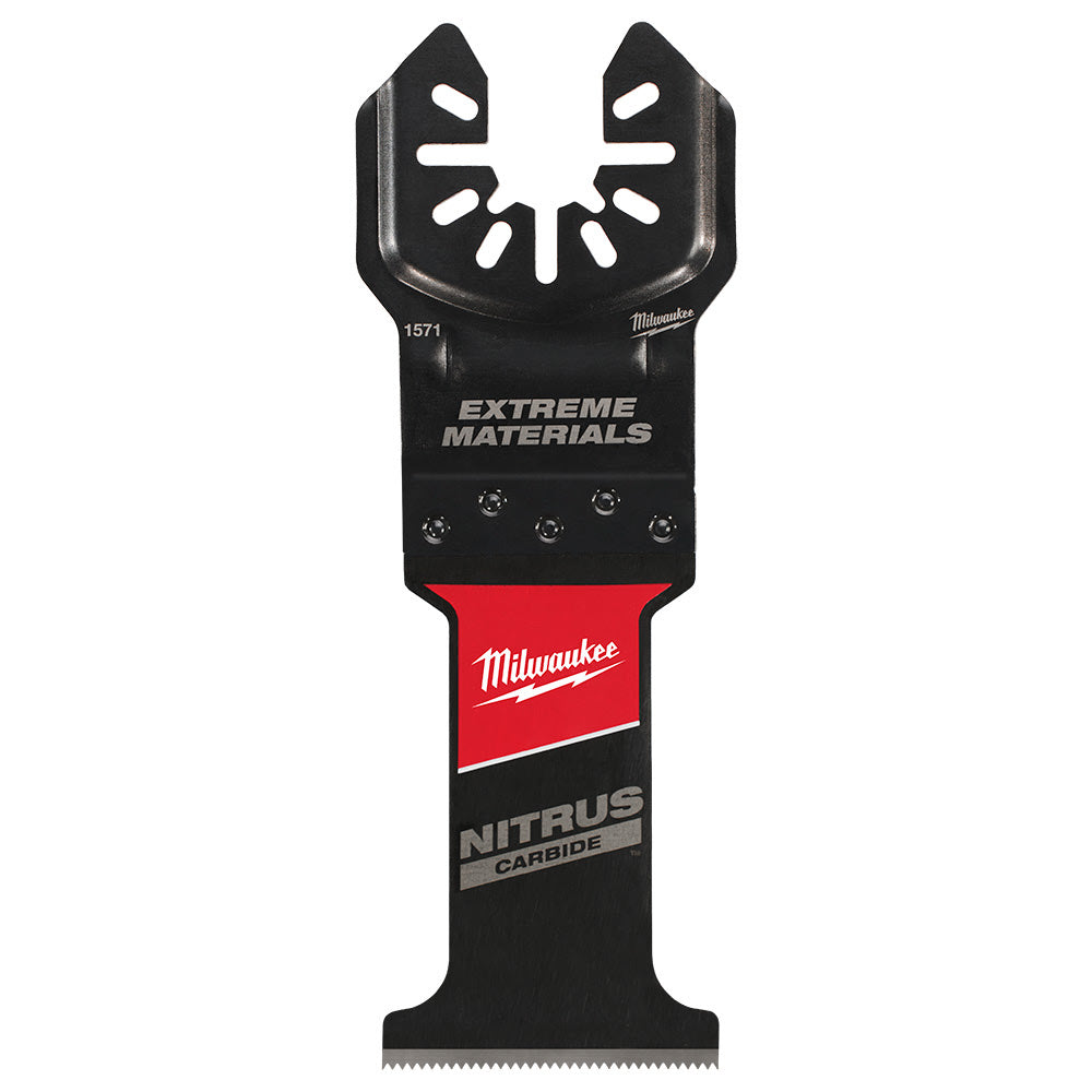 Milwaukee 49-25-1579 Nitrus Carbide Extreme Materials Universal Fit Open-Lok Multi-Tool Blade 10Pk - 12