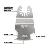 Milwaukee  49-25-2221 Milwaukee® OPEN-LOK™ 3-IN-1 MULTI-CUTTER SCRAPER BLADE 1PK - 5