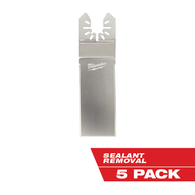 Milwaukee  49-25-2231 Milwaukee® OPEN-LOK™ STRAIGHT SEALANT CUTTING BLADE 5PK