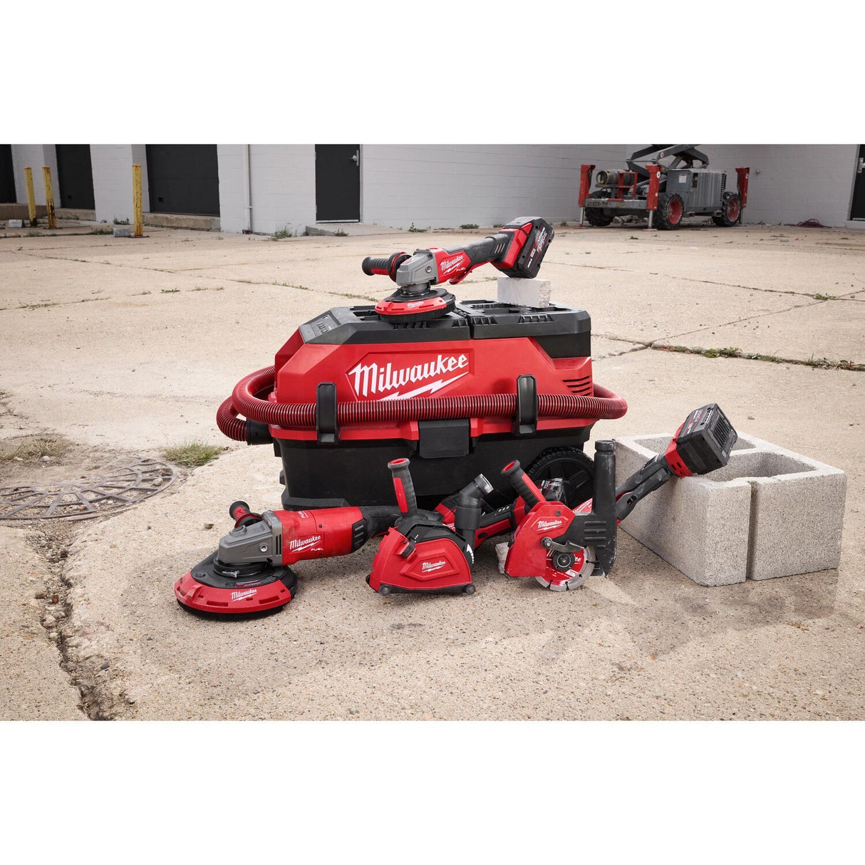 Milwaukee 49-40-6200 4-1/2" to 5" Surface Grinding Dust Shroud for Angle Grinders - 8