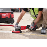 Milwaukee 49-40-6220 7 in./9 in. Surface Grinding Dust Shroud for Dust Collection and OSHA Table 1 Compliance - 3