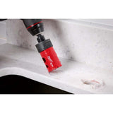 Milwaukee 49-56-5730 Diamond Max Hole Saw Set - 6 Piece for Porcelain and Stone - 4