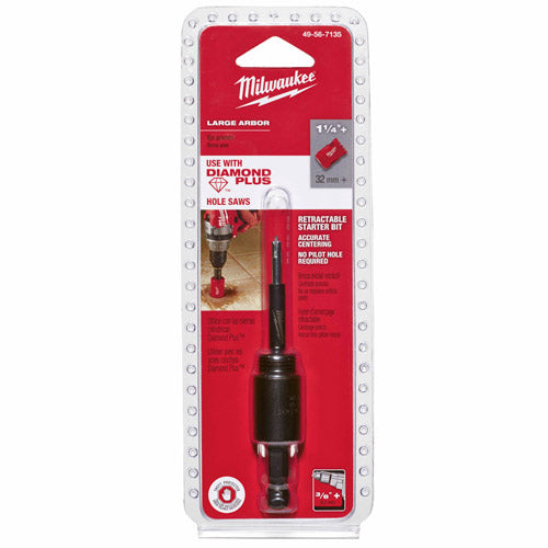 Milwaukee 49-56-7135 Retractable Starter Bit with Large Arbor - 2