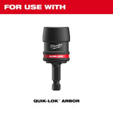 Milwaukee 49-56-7576 Hole Enlargement Thread Adapter for QUIK-LOK Hole Saw Arbors - 5