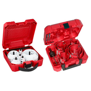 Milwaukee 49-56-9290 10 Piece Carbide Big Hawg Hole Saw Kit