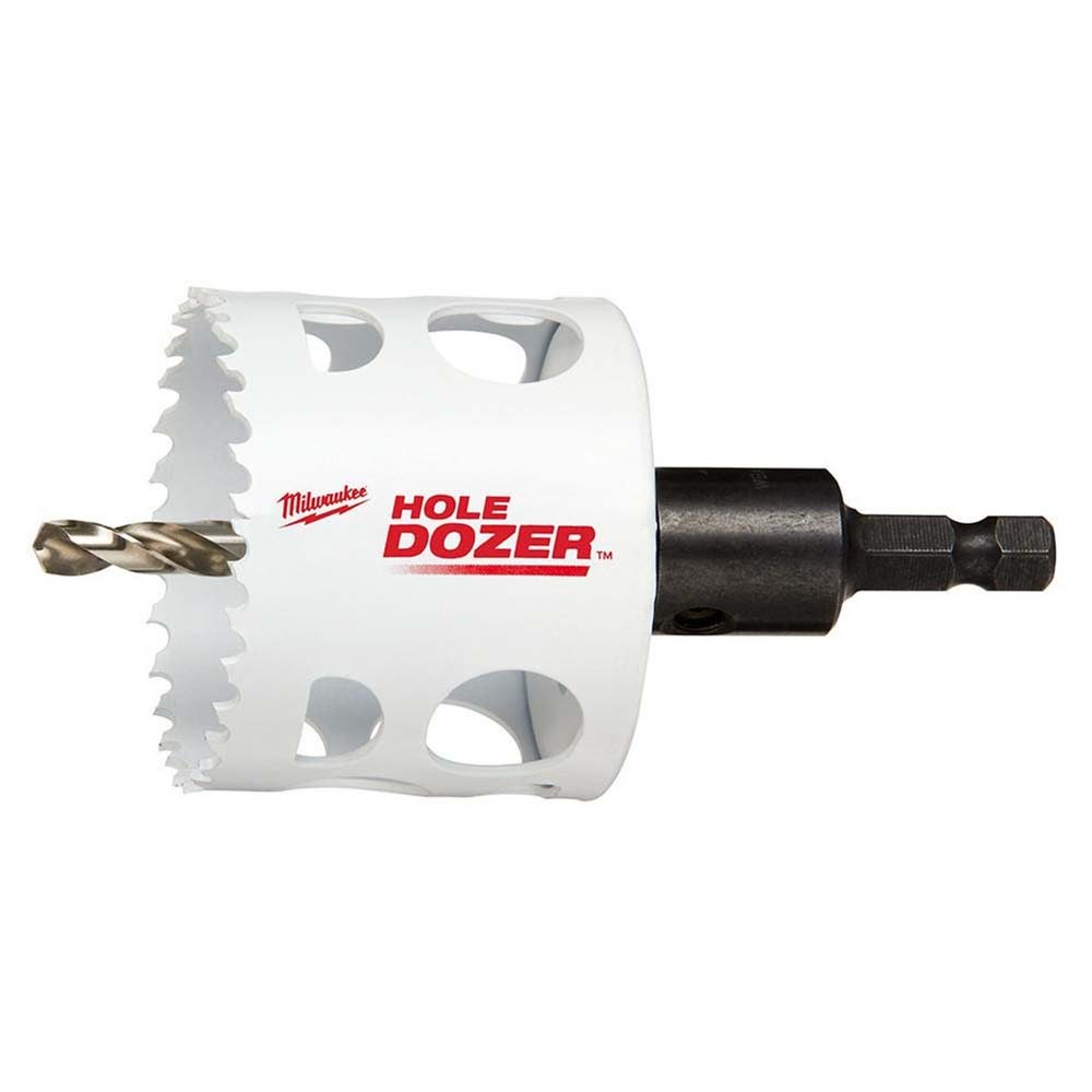 Milwaukee 49-56-9680 2-1/4" HOLE DOZER Bi-Metal Hole Saw with Arbor