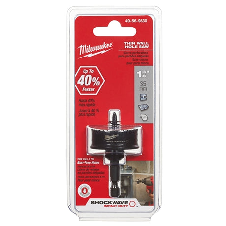 Milwaukee 49-56-9830 1-3/8"  Shockwave Hole Saw