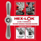 Milwaukee 49-57-5002 Hex-LOK 2-in-1 Tap and Die Threading Handle - 4