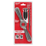 Milwaukee 49-57-5003 Hex-LOK 2-in-1 Tap and Die Threading Handle & Tap Collet - 12