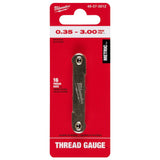 Milwaukee 49-57-5012 0.35-3.00 mm Metric Thread Pitch Gauge - 4
