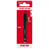 Milwaukee 49-57-5165 9/16"-12 NC Straight Flute Plug Tap - 9