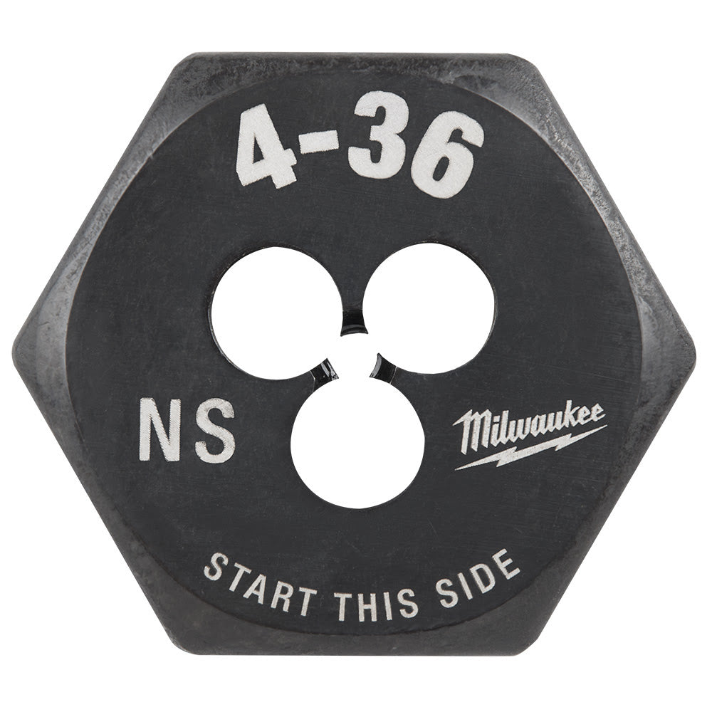 Milwaukee 49-57-5307 4-36 NS 1-Inch Hex Threading Die